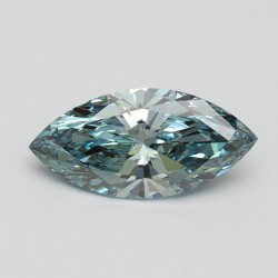 Diament laboratoryjny o barwie fantazyjnej markiza, 1ct, VVS2, Fancy Intense Green, IGI LG613378301