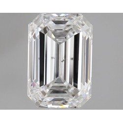 Diament szlif szmaragdowy, 1.5ct, VS2, F, GIA 6435613370