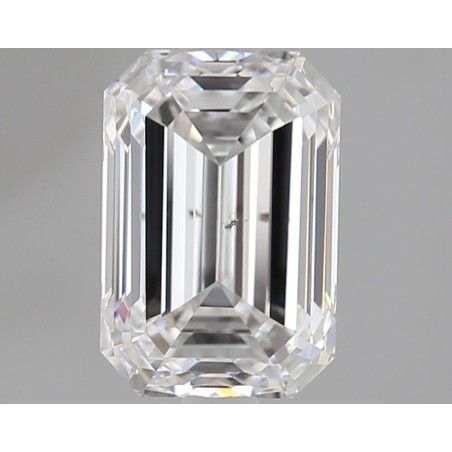Diament szlif szmaragdowy, 1.5ct, VS2, F, GIA 6435613370