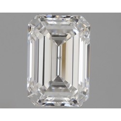 Diament szlif szmaragdowy, 1.51ct, SI1, E, GIA 2454973463