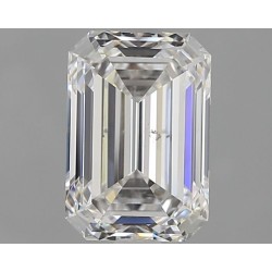 Diament szlif szmaragdowy, 1.5ct, SI1, E, GIA 2458827680