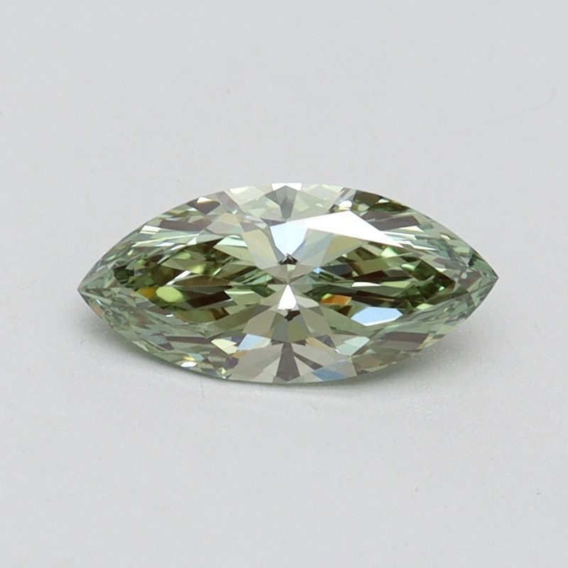 Diament laboratoryjny o barwie fantazyjnej markiza, 0.74ct, VVS2, Fancy Intense Green, IGI LG610348712 Diament laboratoryjny o barwie fantazyjnej markiza, 0.74ct, VVS2, Fancy Intense Green, IGI LG610348712