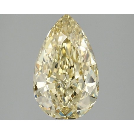 Diament laboratoryjny o barwie fantazyjnej szlif gruszkowy, 2.08ct, VVS2, Fancy Vivid Yellow, IGI LG692518967