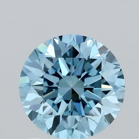 Diament laboratoryjny o barwie fantazyjnej szlif okrągły, 1.47ct, VVS1, Fancy Vivid Blue, IGI LG723558098