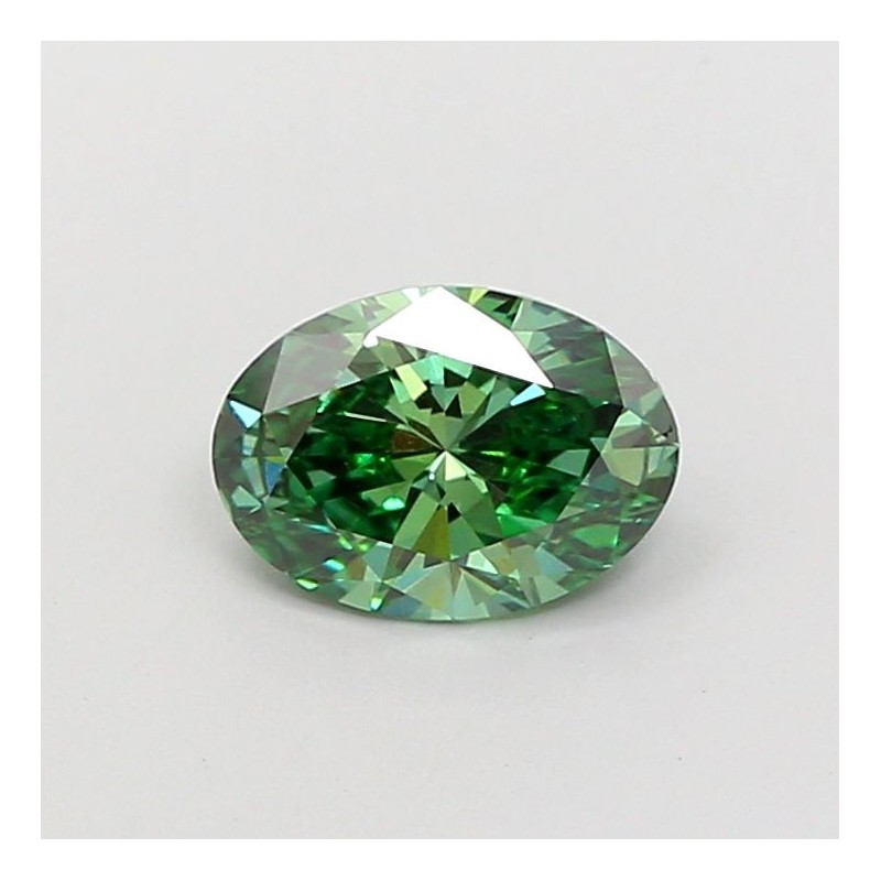 Diament laboratoryjny o barwie fantazyjnej szlif owalny, 1.02ct, VVS2, Fancy Vivid Green, IGI LG741547136 Diament laboratoryjny o barwie fantazyjnej szlif owalny, 1.02ct, VVS2, Fancy Vivid Green, IGI LG741547136