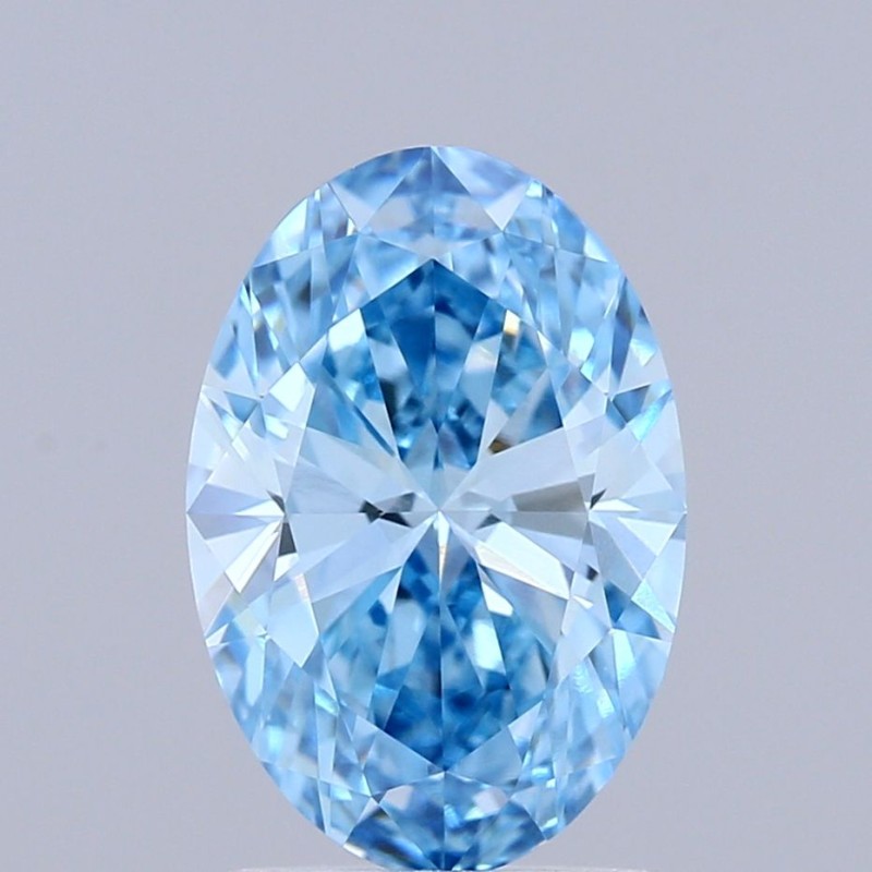 Diament laboratoryjny o barwie fantazyjnej szlif owalny, 1.8ct, VVS2, Fancy Vivid Blue, IGI LG713574820 Diament laboratoryjny o barwie fantazyjnej szlif owalny, 1.8ct, VVS2, Fancy Vivid Blue, IGI LG713574820