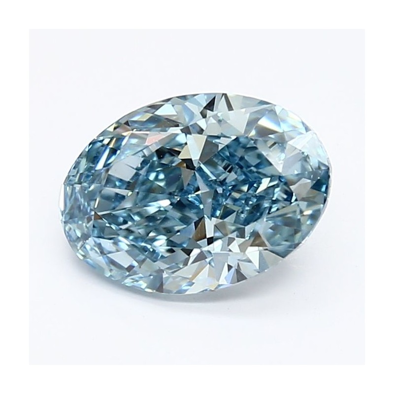 Diament laboratoryjny o barwie fantazyjnej szlif owalny, 1.61ct, VVS2, Fancy Vivid Blue, IGI LG626498205 Diament laboratoryjny o barwie fantazyjnej szlif owalny, 1.61ct, VVS2, Fancy Vivid Blue, IGI LG626498205