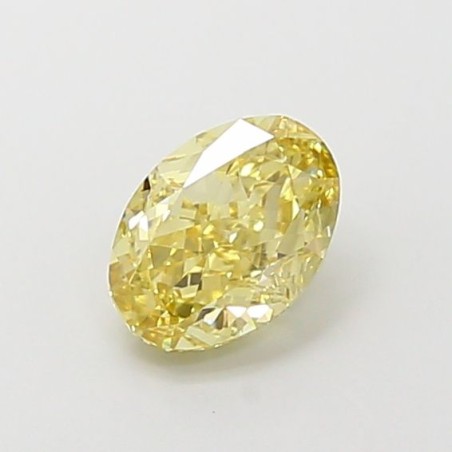 Diament laboratoryjny o barwie fantazyjnej szlif owalny, 1.14ct, VVS2, Fancy Yellow, IGI LG722572835