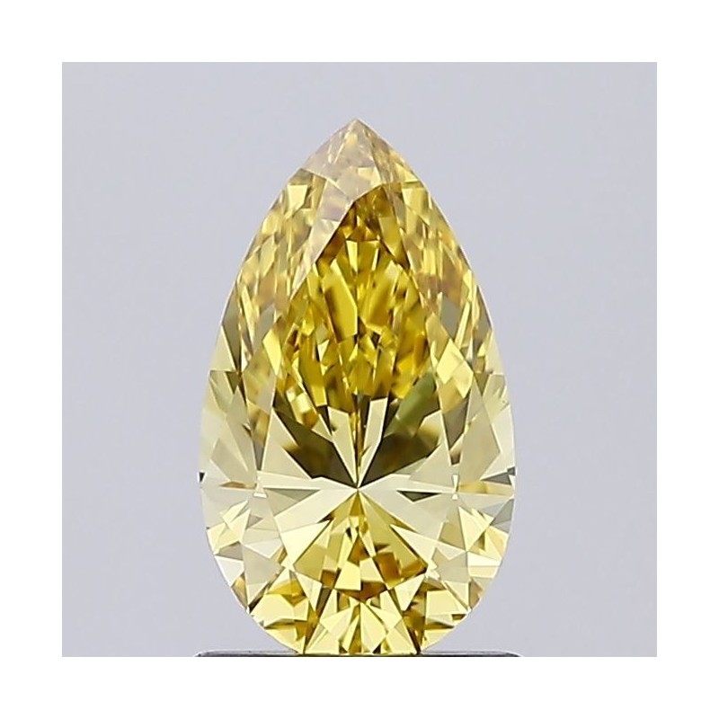 Diament laboratoryjny o barwie fantazyjnej szlif gruszkowy, 1.01ct, VVS2, Fancy Intense Yellow, IGI LG732514855 Diament laboratoryjny o barwie fantazyjnej szlif gruszkowy, 1.01ct, VVS2, Fancy Intense Yellow, IGI LG732514855