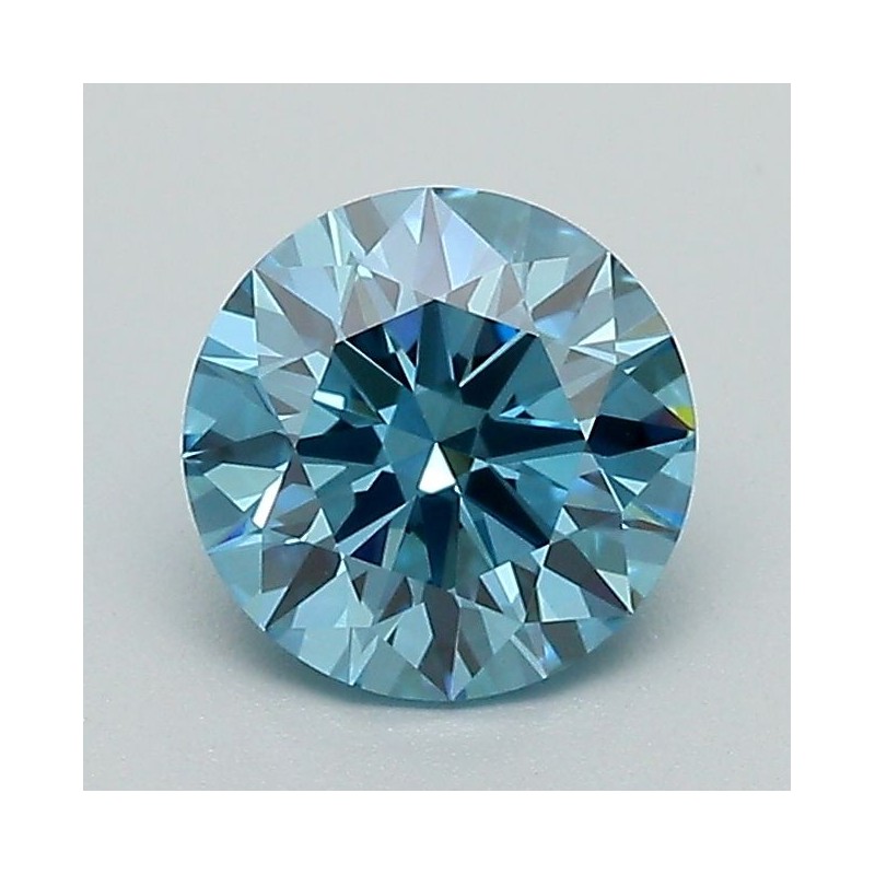 Diament laboratoryjny o barwie fantazyjnej szlif okrągły, 1.02ct, VVS2, Fancy Vivid Blue, IGI LG683531942 Diament laboratoryjny o barwie fantazyjnej szlif okrągły, 1.02ct, VVS2, Fancy Vivid Blue, IGI LG683531942