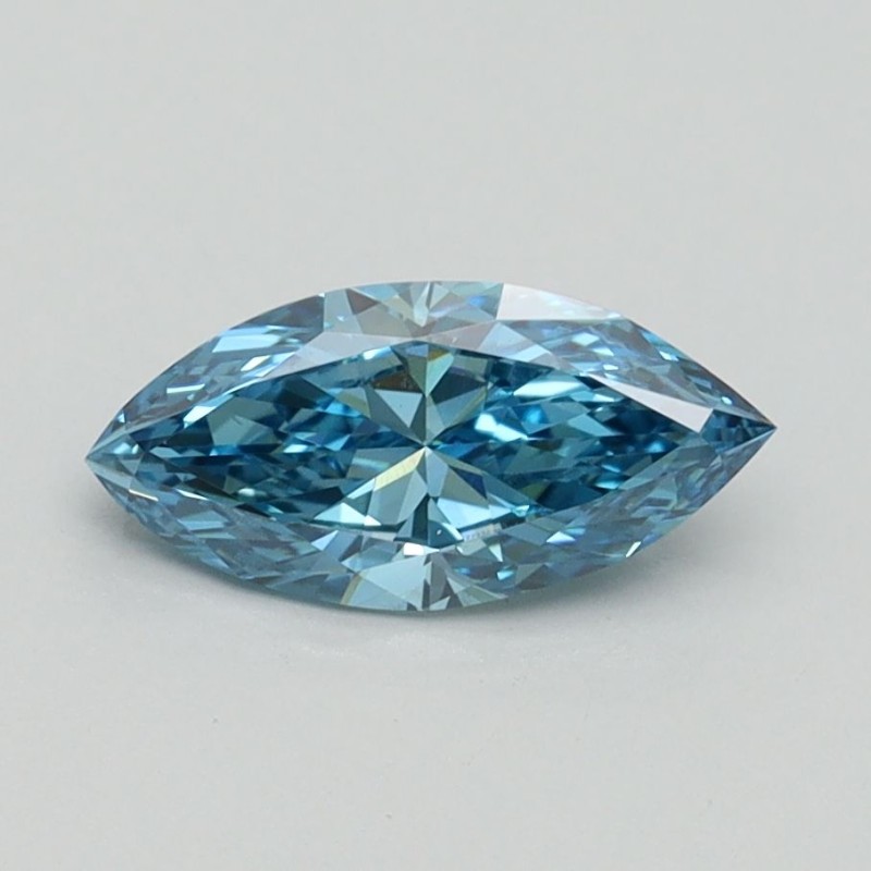 Diament laboratoryjny o barwie fantazyjnej markiza, 0.74ct, VVS2, Fancy Vivid Blue, IGI LG522227195 Diament laboratoryjny o barwie fantazyjnej markiza, 0.74ct, VVS2, Fancy Vivid Blue, IGI LG522227195