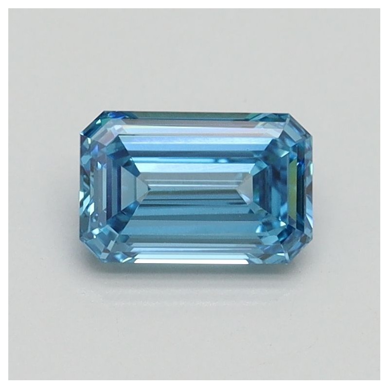 Diament laboratoryjny o barwie fantazyjnej szlif szmaragdowy, 0.74ct, VVS2, Fancy Vivid Blue, IGI LG522227087 Diament laboratoryjny o barwie fantazyjnej szlif szmaragdowy, 0.74ct, VVS2, Fancy Vivid Blue, IGI LG522227087