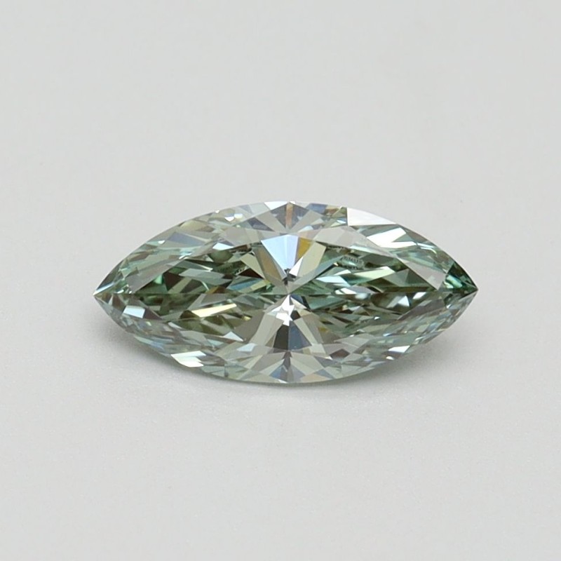 Diament laboratoryjny o barwie fantazyjnej markiza, 0.61ct, VVS2, Fancy Intense Green, IGI LG610345311 Diament laboratoryjny o barwie fantazyjnej markiza, 0.61ct, VVS2, Fancy Intense Green, IGI LG610345311