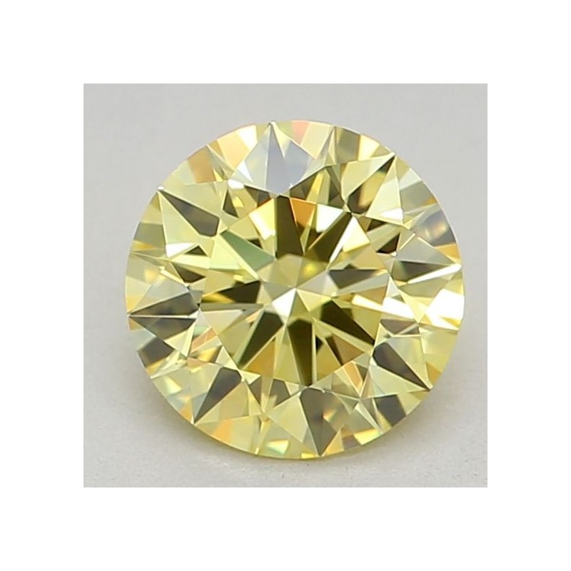 Diament laboratoryjny o barwie fantazyjnej szlif okrągły, 0.61ct, VVS1, Fancy Intense Yellow, IGI LG671484252 Diament laboratoryjny o barwie fantazyjnej szlif okrągły, 0.61ct, VVS1, Fancy Intense Yellow, IGI LG671484252