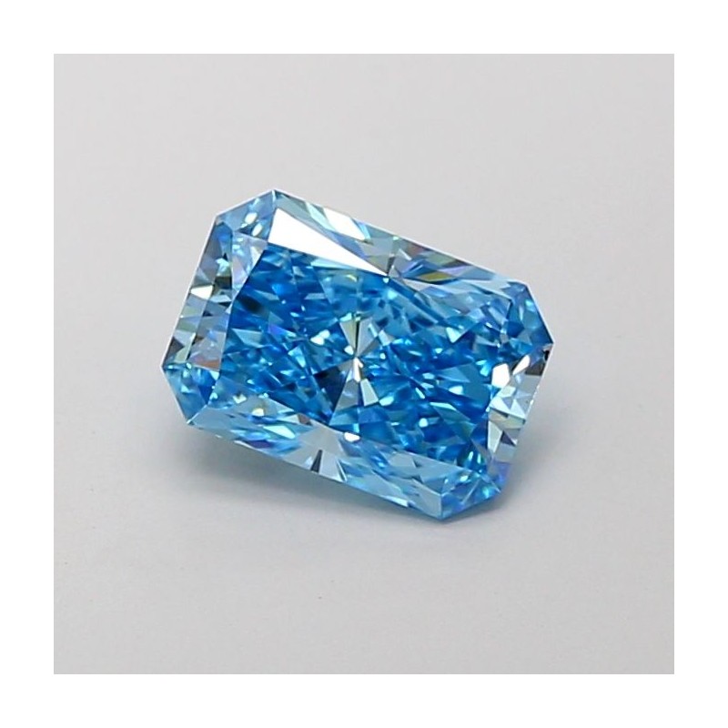 Diament laboratoryjny o barwie fantazyjnej radiant, 2.07ct, VVS2, Fancy Vivid Blue, IGI LG728531377 Diament laboratoryjny o barwie fantazyjnej radiant, 2.07ct, VVS2, Fancy Vivid Blue, IGI LG728531377