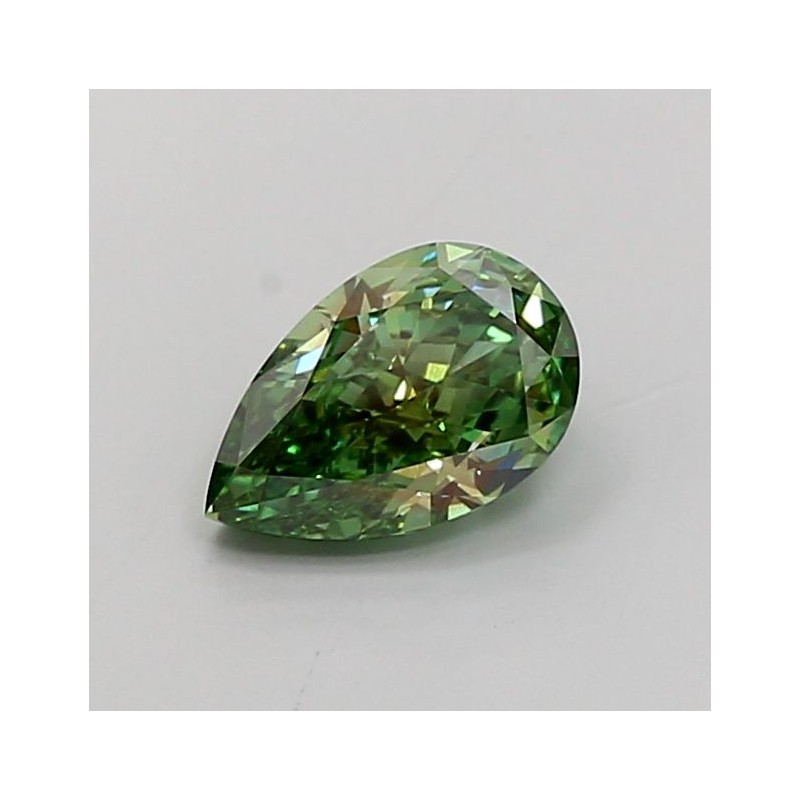 Diament laboratoryjny o barwie fantazyjnej szlif gruszkowy, 1.58ct, VVS2, Fancy Vivid Green, IGI LG737590798 Diament laboratoryjny o barwie fantazyjnej szlif gruszkowy, 1.58ct, VVS2, Fancy Vivid Green, IGI LG737590798