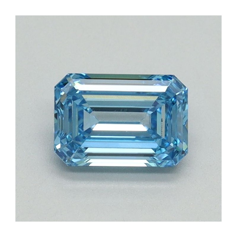 Diament laboratoryjny o barwie fantazyjnej szlif szmaragdowy, 0.7ct, VVS2, Fancy Vivid Blue, IGI LG646454036 Diament laboratoryjny o barwie fantazyjnej szlif szmaragdowy, 0.7ct, VVS2, Fancy Vivid Blue, IGI LG646454036