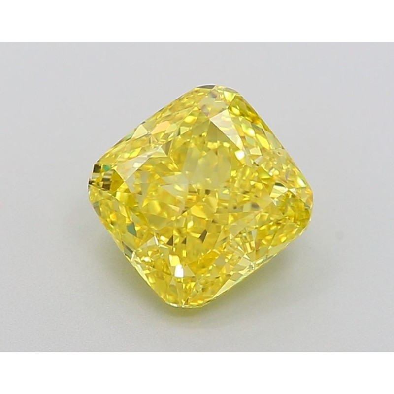 Diament laboratoryjny o barwie fantazyjnej szlif poduszkowy brylantowy, 2.49ct, VVS2, Fancy Vivid Yellow, IGI LG639430084 Diament laboratoryjny o barwie fantazyjnej szlif poduszkowy brylantowy, 2.49ct, VVS2, Fancy Vivid Yellow, IGI LG639430084