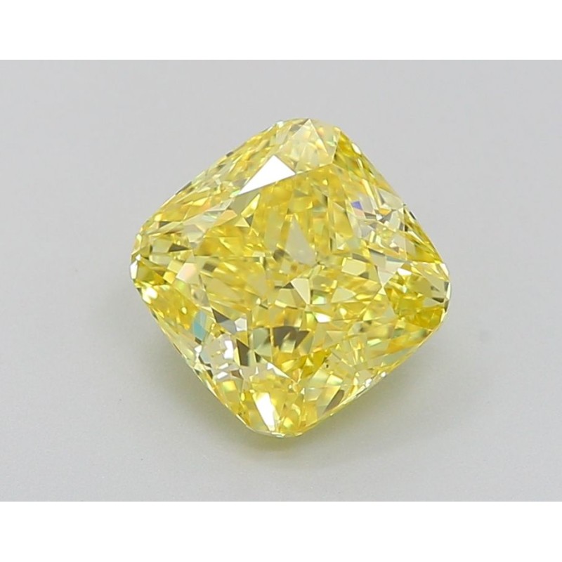Diament laboratoryjny o barwie fantazyjnej szlif poduszkowy brylantowy, 2.51ct, IF, Fancy Vivid Yellow, IGI LG639430085 Diament laboratoryjny o barwie fantazyjnej szlif poduszkowy brylantowy, 2.51ct, IF, Fancy Vivid Yellow, IGI LG639430085