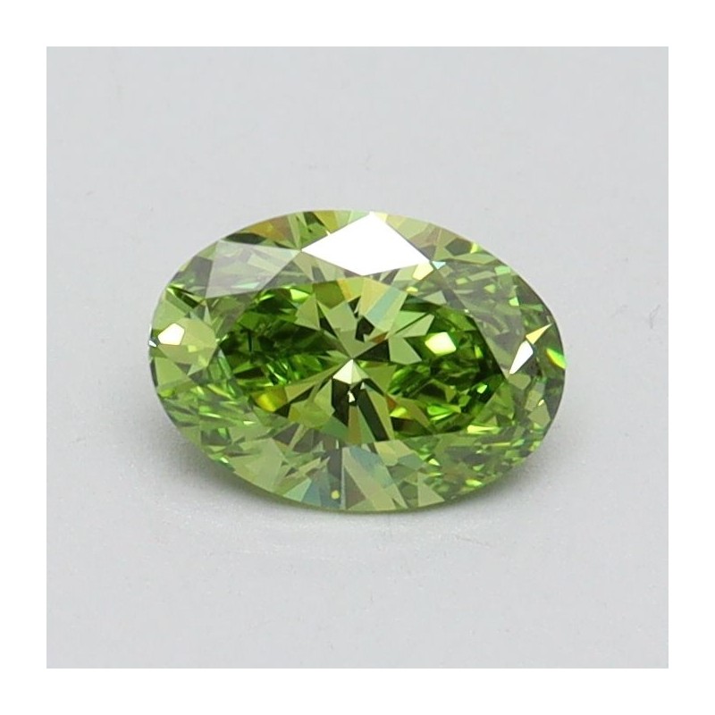 Diament laboratoryjny o barwie fantazyjnej szlif owalny, 0.51ct, VVS2, Fancy Vivid Green, IGI LG610346046 Diament laboratoryjny o barwie fantazyjnej szlif owalny, 0.51ct, VVS2, Fancy Vivid Green, IGI LG610346046