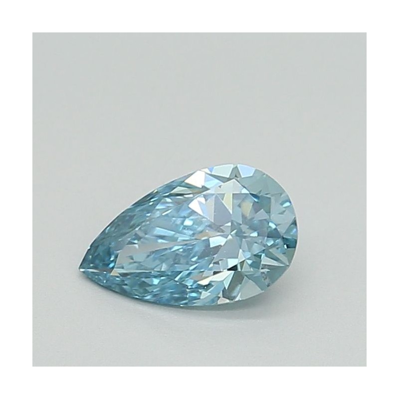 Diament laboratoryjny o barwie fantazyjnej szlif gruszkowy, 0.59ct, VVS2, Fancy Vivid Greenish Blue, IGI LG534240057 Diament laboratoryjny o barwie fantazyjnej szlif gruszkowy, 0.59ct, VVS2, Fancy Vivid Greenish Blue, IGI LG534240057