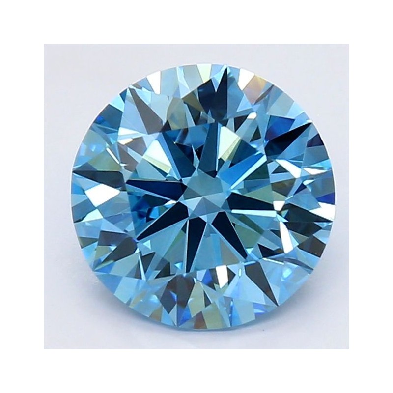 Diament laboratoryjny o barwie fantazyjnej szlif okrągły, 1.51ct, VVS2, Fancy Vivid Blue, IGI LG729553713 Diament laboratoryjny o barwie fantazyjnej szlif okrągły, 1.51ct, VVS2, Fancy Vivid Blue, IGI LG729553713