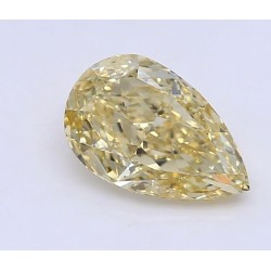 Diament laboratoryjny o barwie fantazyjnej szlif gruszkowy, 0.92ct, VVS2, Fancy Intense Yellow, IGI LG632425319