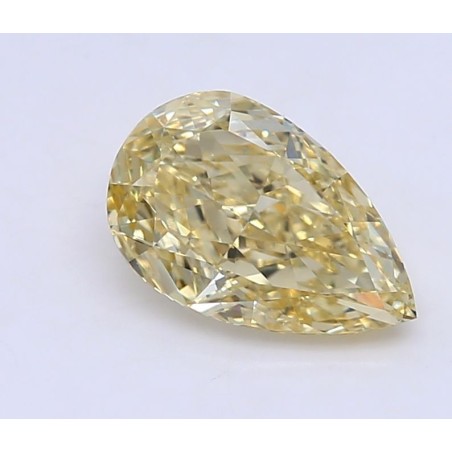 Diament laboratoryjny o barwie fantazyjnej szlif gruszkowy, 0.92ct, VVS2, Fancy Intense Yellow, IGI LG632425319