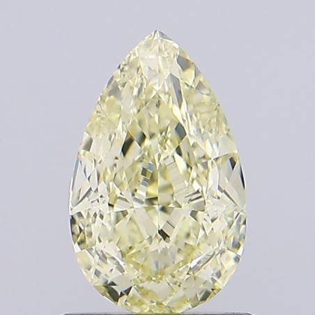 Diament laboratoryjny o barwie fantazyjnej szlif gruszkowy, 1.04ct, VVS2, Fancy Light Yellow, IGI LG734539238