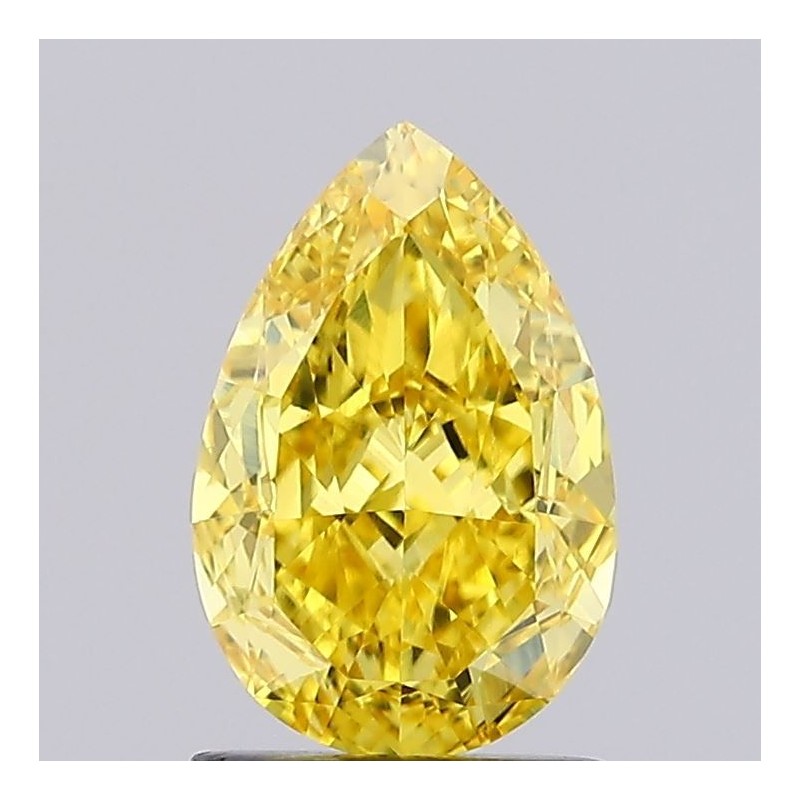 Diament laboratoryjny o barwie fantazyjnej szlif gruszkowy, 1.61ct, VVS2, Fancy Vivid Yellow, IGI LG728538742 Diament laboratoryjny o barwie fantazyjnej szlif gruszkowy, 1.61ct, VVS2, Fancy Vivid Yellow, IGI LG728538742