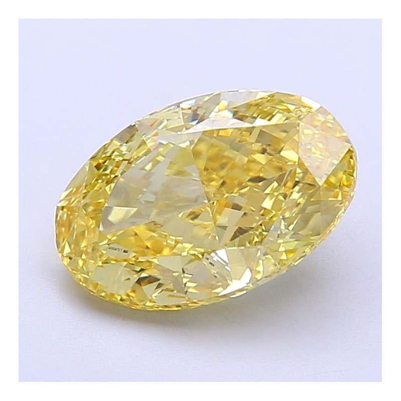 Diament laboratoryjny o barwie fantazyjnej szlif owalny, 2.68ct, VVS2, Fancy Vivid Yellow, IGI LG700517471 Diament laboratoryjny o barwie fantazyjnej szlif owalny, 2.68ct, VVS2, Fancy Vivid Yellow, IGI LG700517471