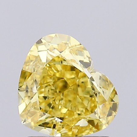 Diament laboratoryjny o barwie fantazyjnej serce, 1.51ct, VVS2, Fancy Intense Yellow, IGI LG724544288