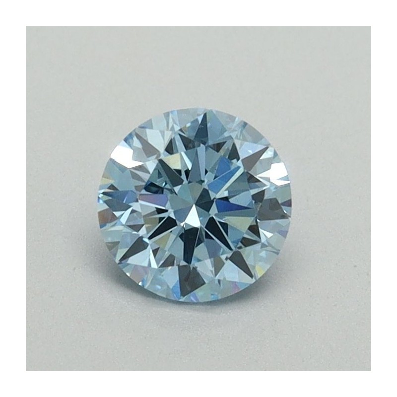 Diament laboratoryjny o barwie fantazyjnej szlif okrągły, 0.54ct, VVS2, Fancy Vivid Blue, IGI LG653425956 Diament laboratoryjny o barwie fantazyjnej szlif okrągły, 0.54ct, VVS2, Fancy Vivid Blue, IGI LG653425956