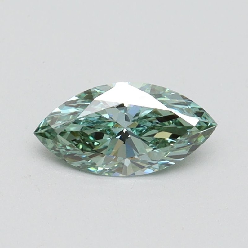 Diament laboratoryjny o barwie fantazyjnej markiza, 0.53ct, VVS2, Fancy Intense Green, IGI LG608362822 Diament laboratoryjny o barwie fantazyjnej markiza, 0.53ct, VVS2, Fancy Intense Green, IGI LG608362822
