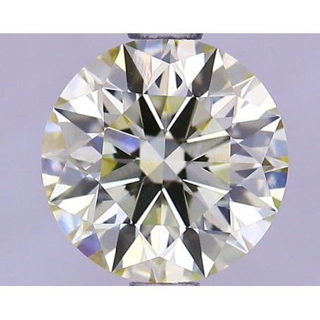 Diament laboratoryjny o barwie fantazyjnej szlif okrągły, 1.32ct, VVS2, Fancy Light Yellow, IGI LG627400128