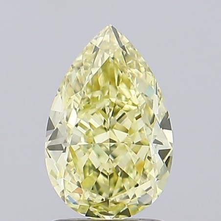 Diament laboratoryjny o barwie fantazyjnej szlif gruszkowy, 1.64ct, VVS2, Fancy Intense Yellow, IGI LG735510645