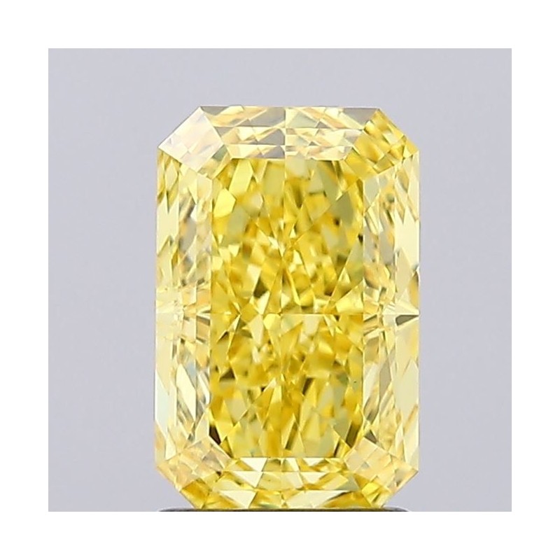 Diament laboratoryjny o barwie fantazyjnej radiant, 2ct, VVS2, Fancy Vivid Yellow, IGI LG729567625