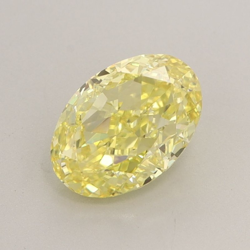 Diament laboratoryjny o barwie fantazyjnej szlif owalny, 1.83ct, VVS2, Fancy Vivid Yellow, IGI LG629434563