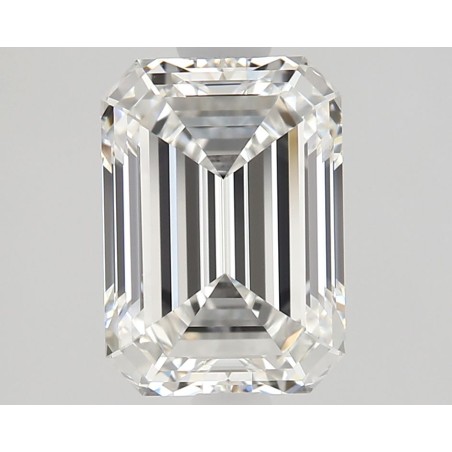 Diament szlif szmaragdowy, 1.55ct, VVS1, F, GIA 6531536178