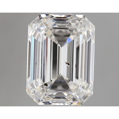 Diament szlif szmaragdowy, 1.71ct, SI2, H, GIA 3435705657