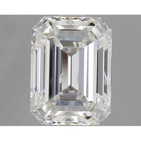 Diament szlif szmaragdowy, 1.5ct, SI2, H, GIA 7436029181