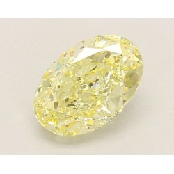 Diament laboratoryjny o barwie fantazyjnej szlif owalny, 1.39ct, VVS2, Fancy Intense Yellow, IGI LG739555343