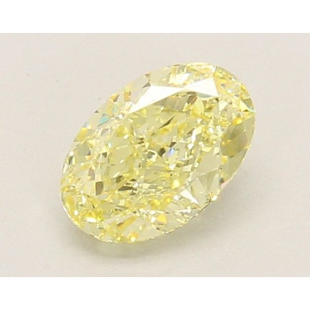 Diament laboratoryjny o barwie fantazyjnej szlif owalny, 1.39ct, VVS2, Fancy Intense Yellow, IGI LG739555343
