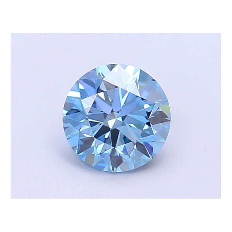 Diament laboratoryjny o barwie fantazyjnej szlif okrągły, 1.09ct, VVS2, Fancy Vivid Blue, IGI LG686502711