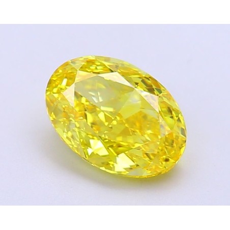 Diament laboratoryjny o barwie fantazyjnej szlif owalny, 2.05ct, VVS2, Fancy Vivid Yellow, IGI LG686504342