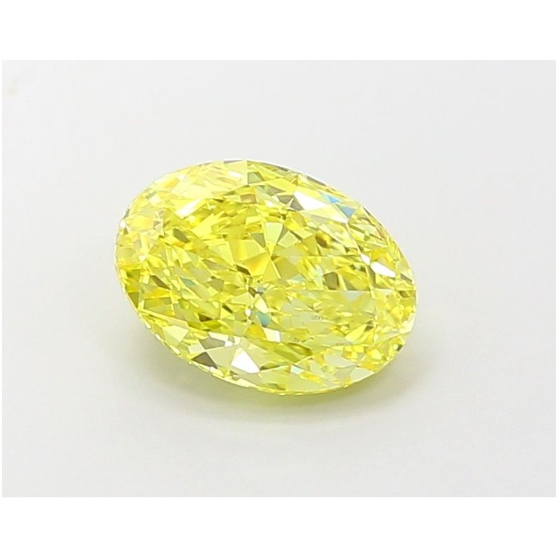 Diament laboratoryjny o barwie fantazyjnej szlif owalny, 2.05ct, VVS2, Fancy Vivid Yellow, IGI LG680546420