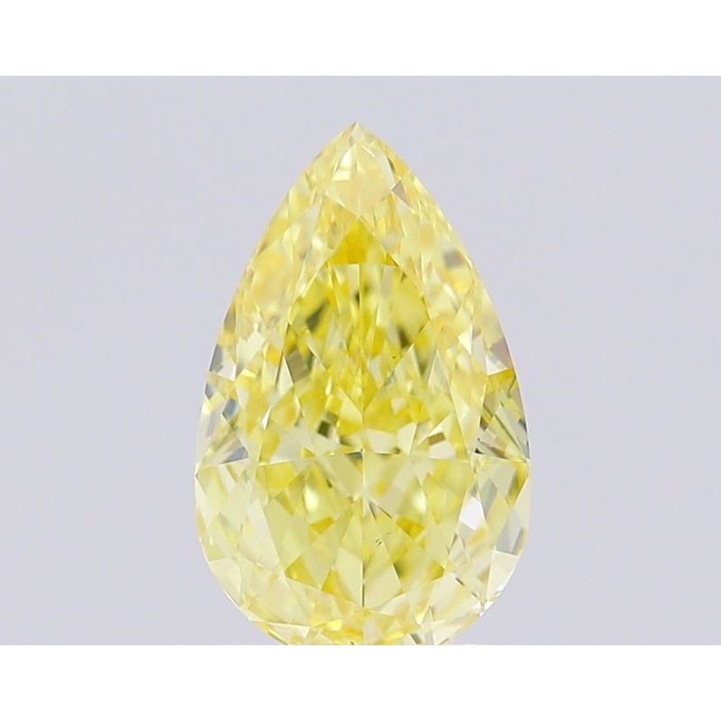 Diament laboratoryjny o barwie fantazyjnej szlif gruszkowy, 1.25ct, VVS2, Fancy Intense Yellow, IGI LG711521994