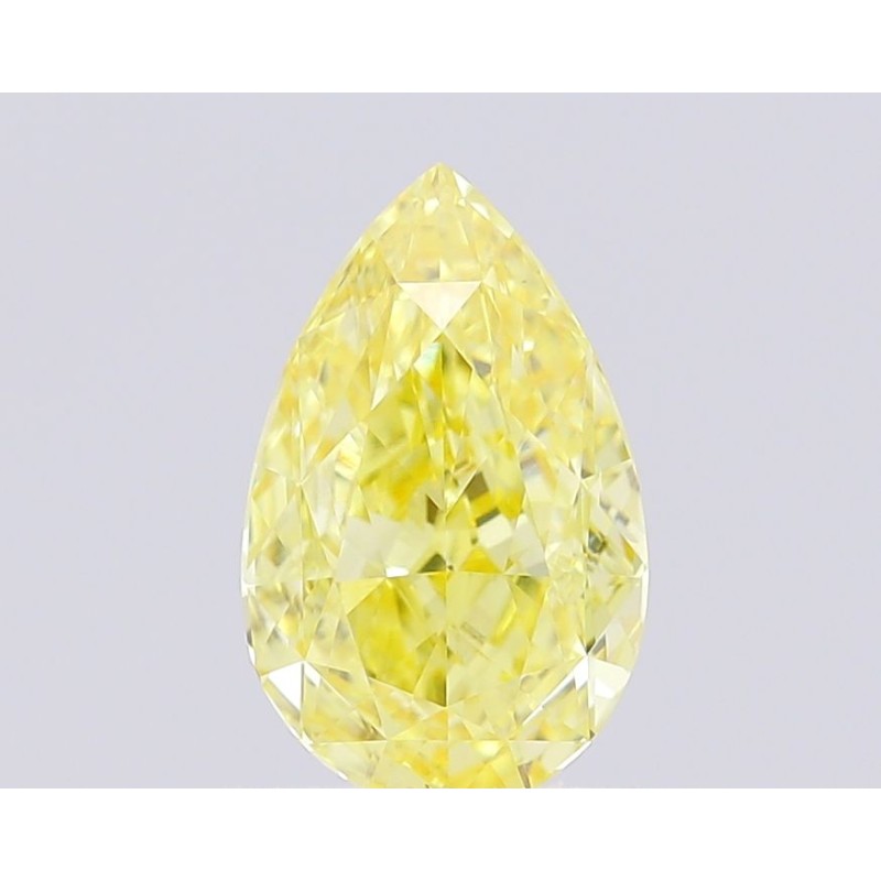 Diament laboratoryjny o barwie fantazyjnej szlif gruszkowy, 1.25ct, VVS2, Fancy Intense Yellow, IGI LG700592844
