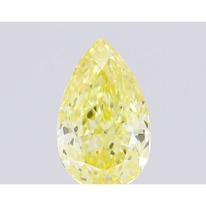 Diament laboratoryjny o barwie fantazyjnej szlif gruszkowy, 1.05ct, VVS2, Fancy Intense Yellow, IGI LG700592843