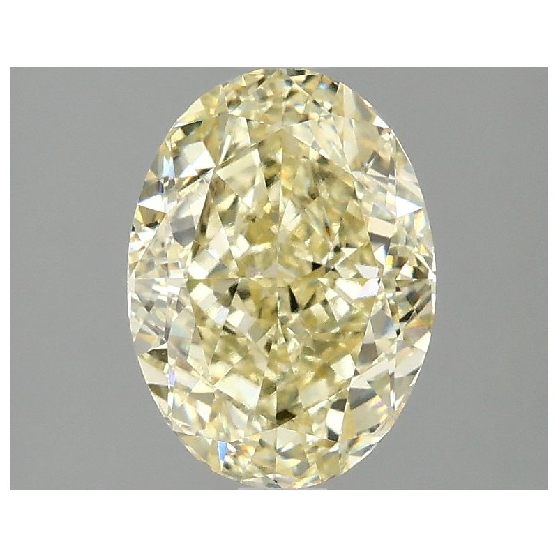 Diament laboratoryjny o barwie fantazyjnej szlif owalny, 2.04ct, VVS2, Fancy Intense Yellow, IGI LG691579379